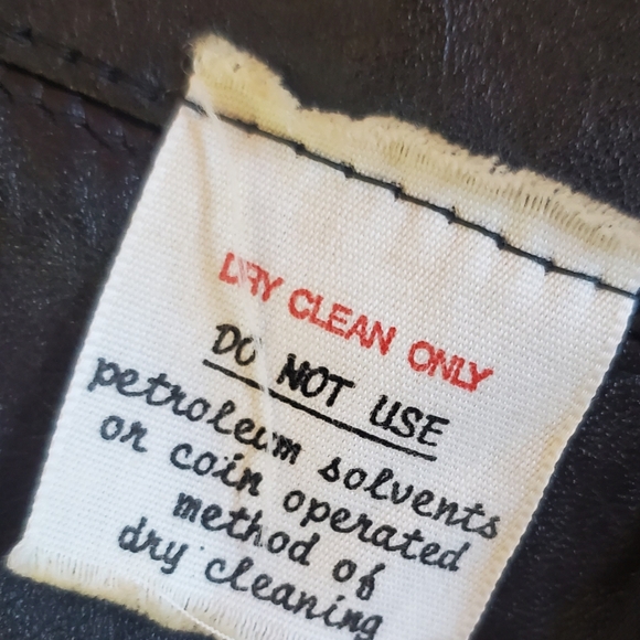 Vintage 70s Park Leather Black Leather Trench Coat - Picture 5 of 10